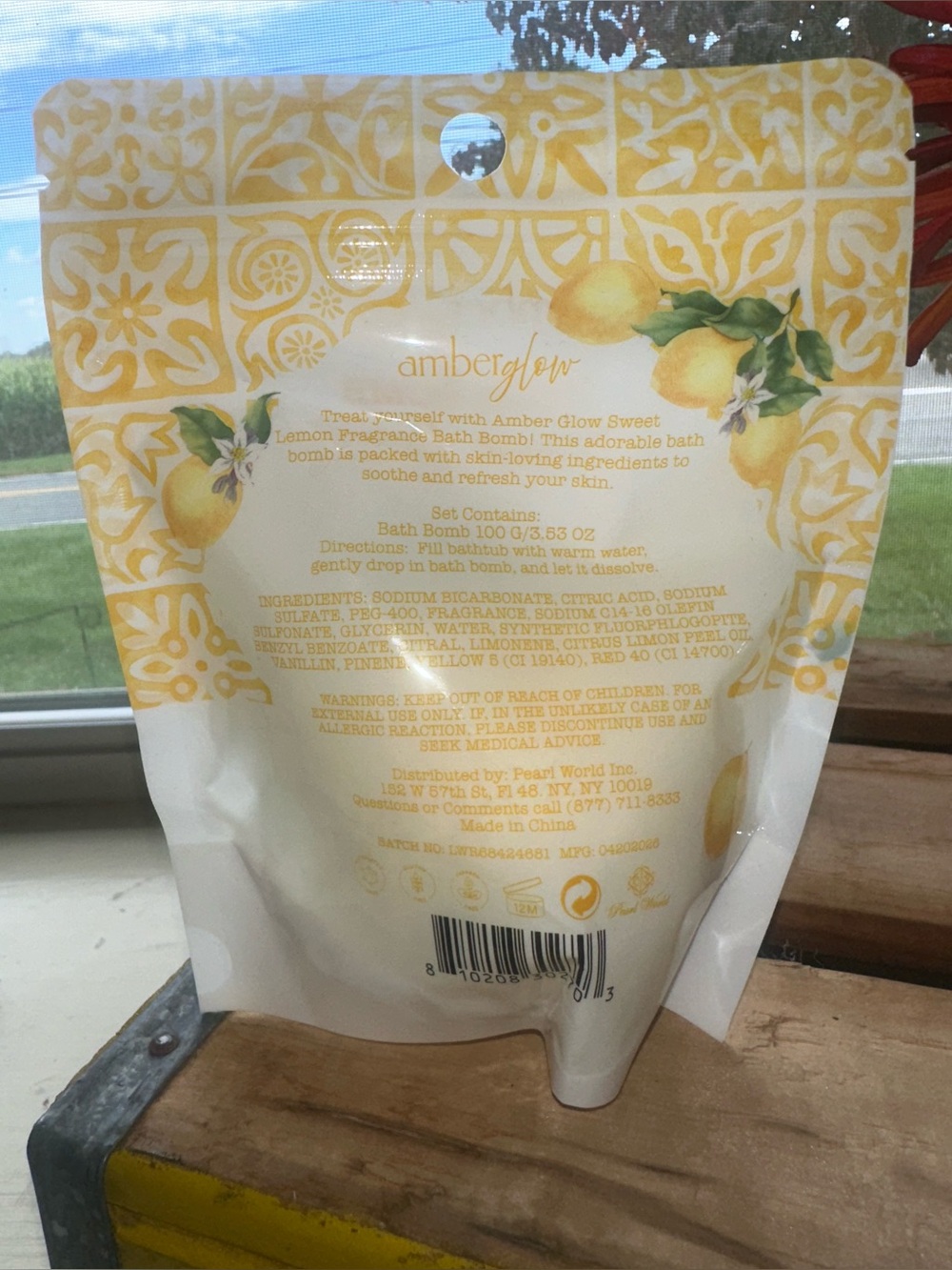 Amber Glow shaped bath bombs ~ Lemon, Orange Flower - Picture 4 of 11